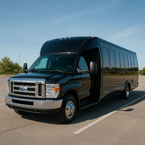Bus Rental Company Fort Worth 18 Passenger Minibus