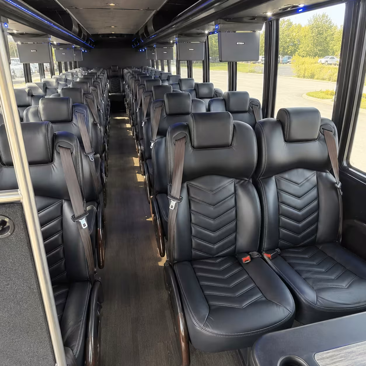 30 passenger minibus inside