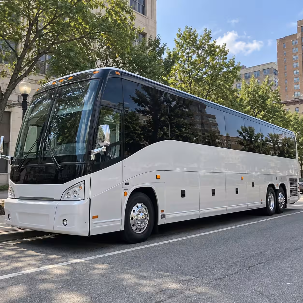 fort worth wedding shuttle buses between hotels and venues