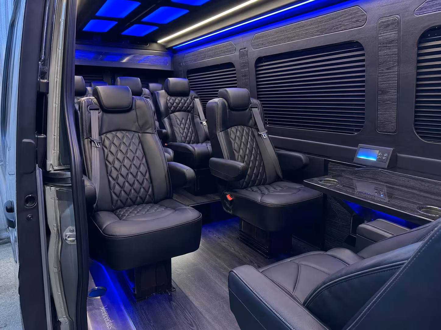 sprinter van transportation for groups and events across fort worth